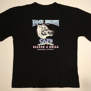 beautiful Australia Hogs Breath Cafe T-shirt L measurement great condition